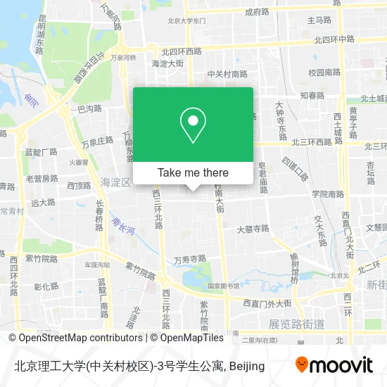 北京理工大学(中关村校区)-3号学生公寓 map