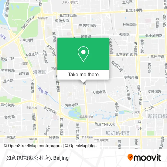 如意馄饨(魏公村店) map