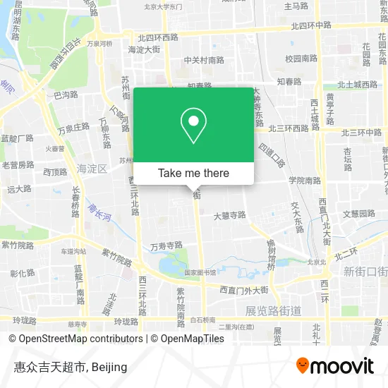 惠众吉天超市 map