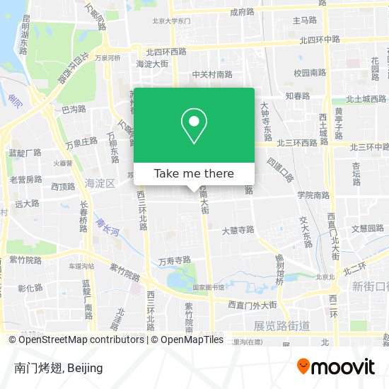 南门烤翅 map