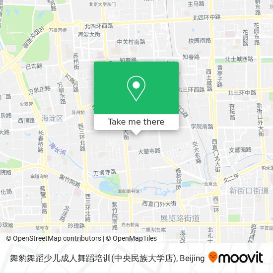 舞豹舞蹈少儿成人舞蹈培训(中央民族大学店) map