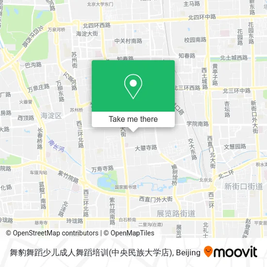 舞豹舞蹈少儿成人舞蹈培训(中央民族大学店) map