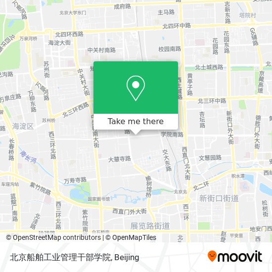 北京船舶工业管理干部学院 map