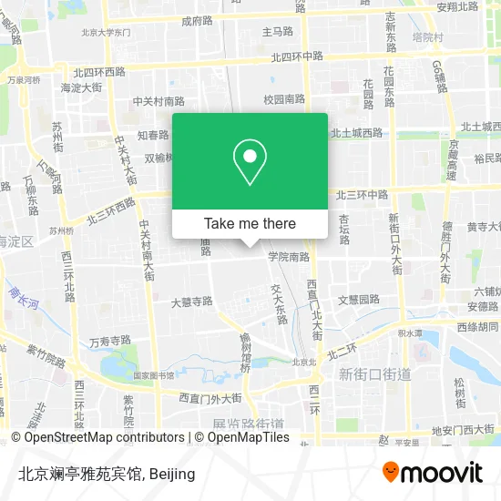 北京斓亭雅苑宾馆 map