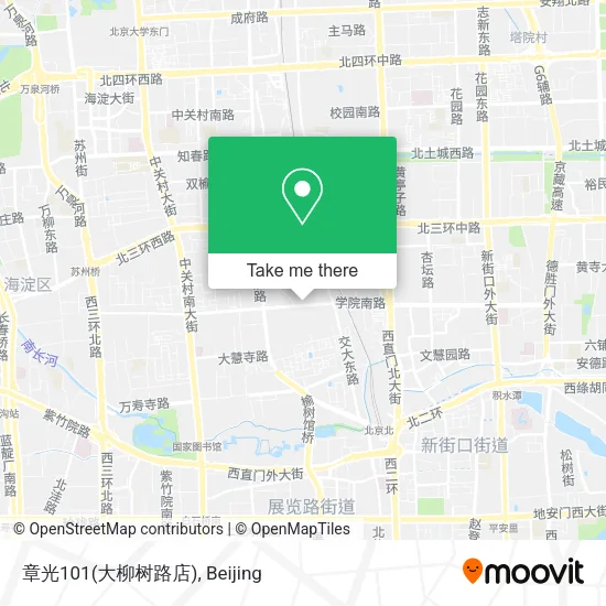 章光101(大柳树路店) map