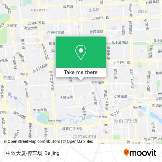 中软大厦-停车场 map