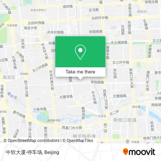 中软大厦-停车场 map