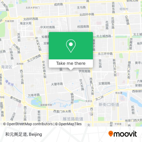 和元阁足道 map