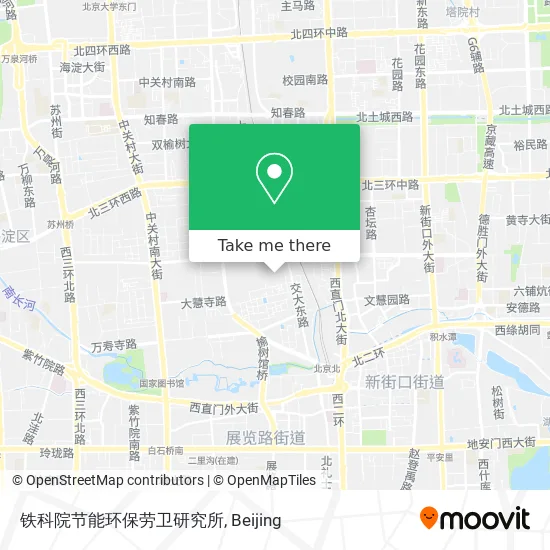 铁科院节能环保劳卫研究所 map