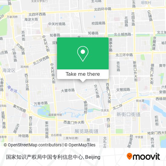 国家知识产权局中国专利信息中心 map