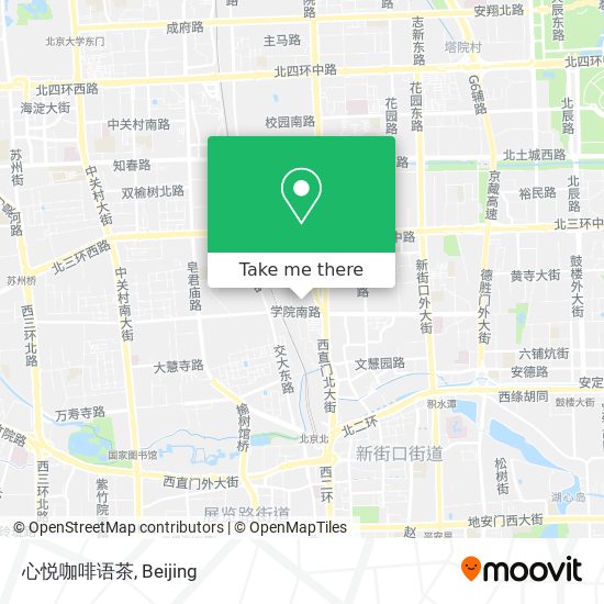 心悦咖啡语茶 map