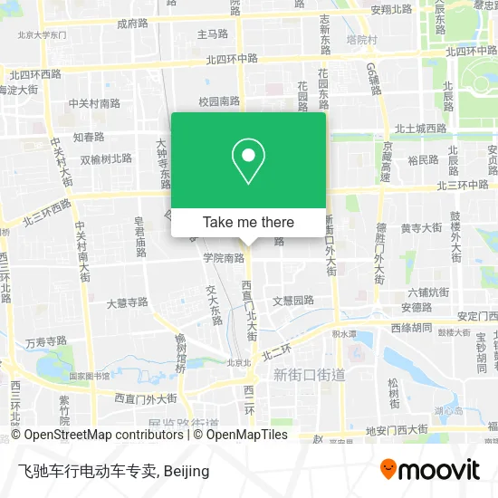 飞驰车行电动车专卖 map