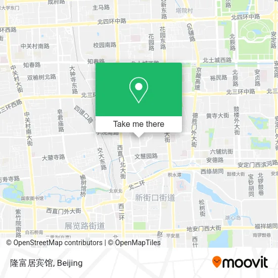 隆富居宾馆 map