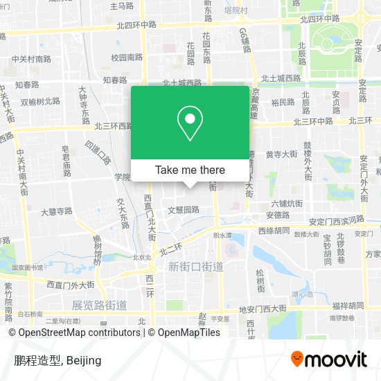 鹏程造型 map
