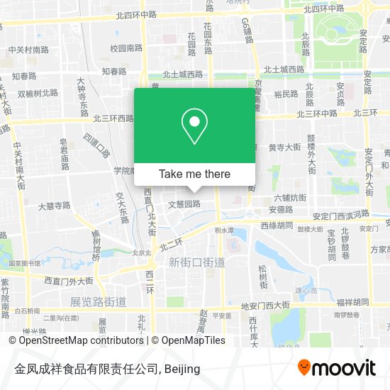 金凤成祥食品有限责任公司 map