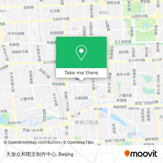 天放众和图文制作中心 map
