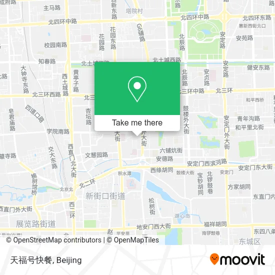 天福号快餐 map