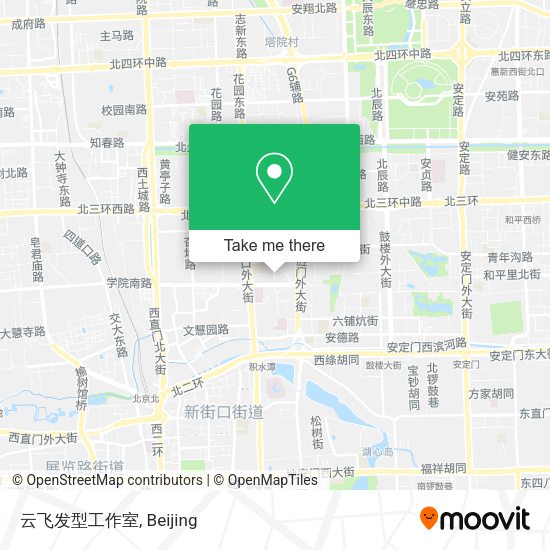 云飞发型工作室 map