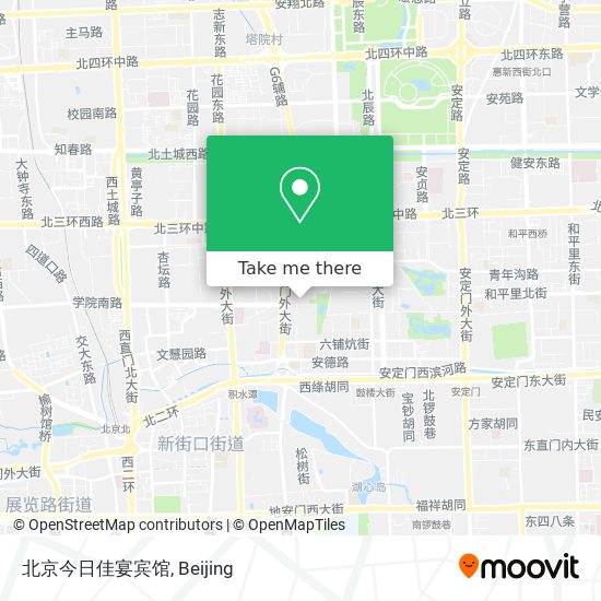 北京今日佳宴宾馆 map
