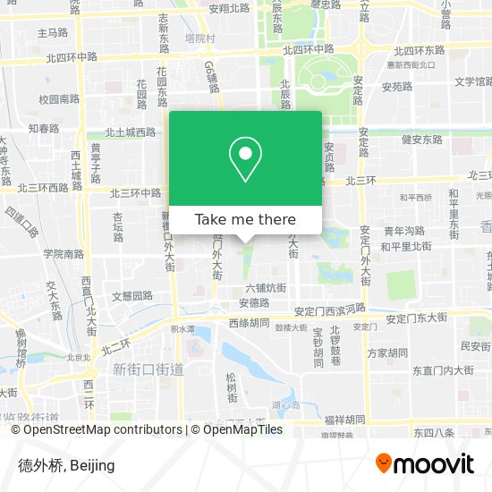 德外桥 map