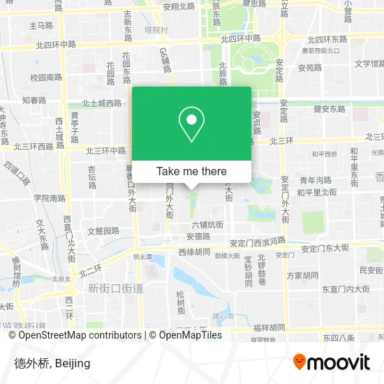 德外桥 map
