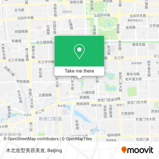 木北造型美容美发 map