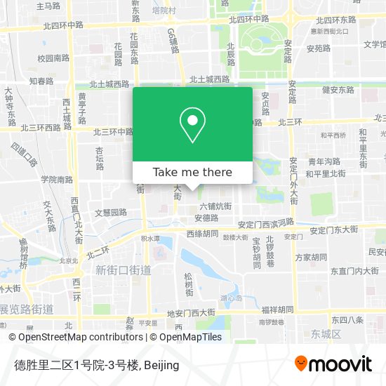 德胜里二区1号院-3号楼 map