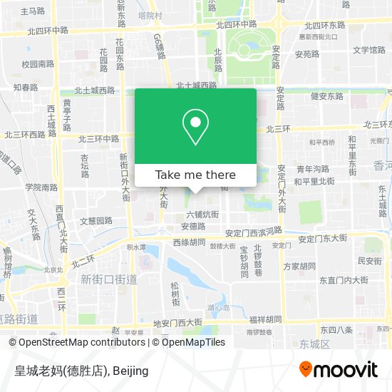 皇城老妈(德胜店) map