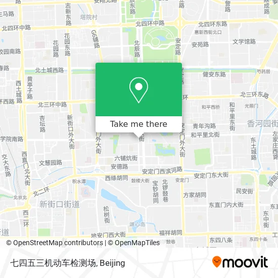 七四五三机动车检测场 map