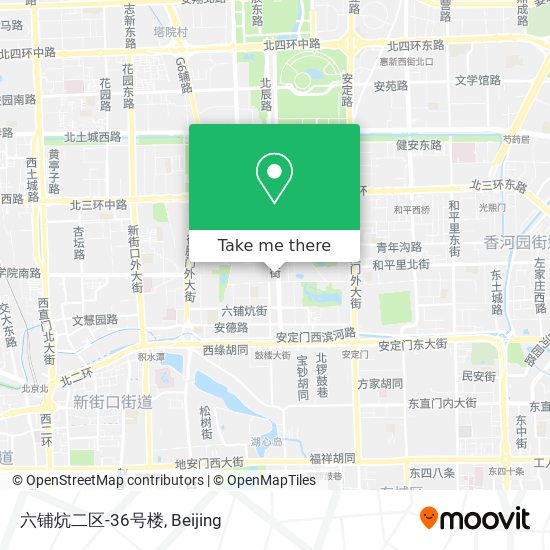 六铺炕二区-36号楼 map