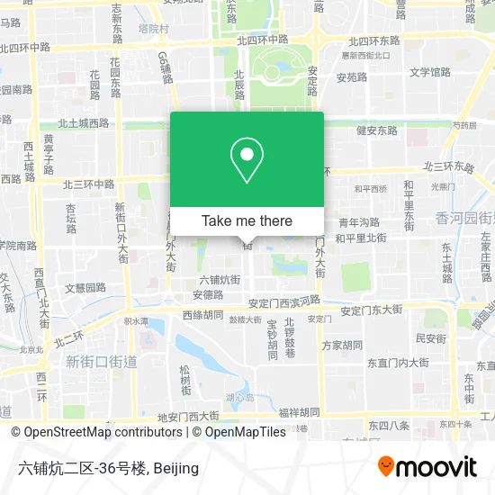 六铺炕二区-36号楼 map