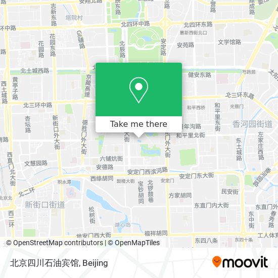 北京四川石油宾馆 map