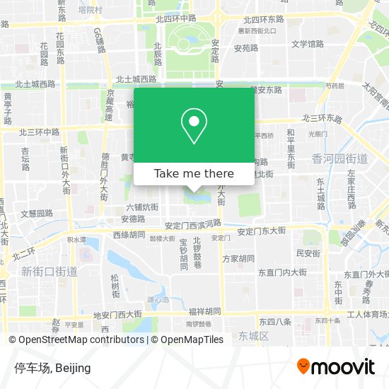 停车场 map