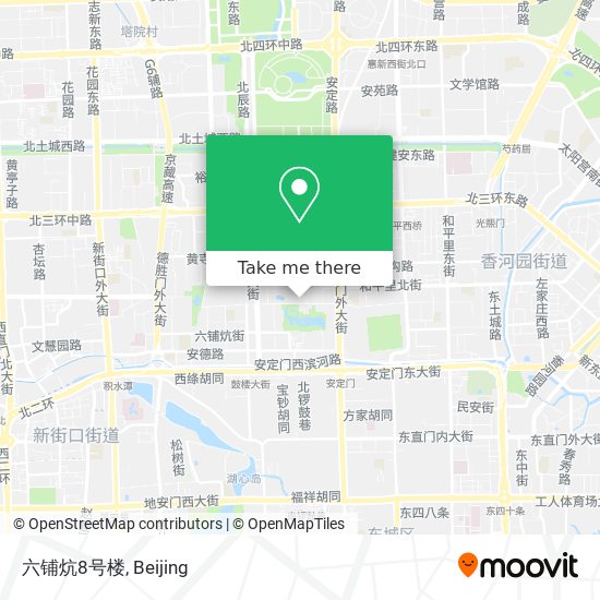 六铺炕8号楼 map