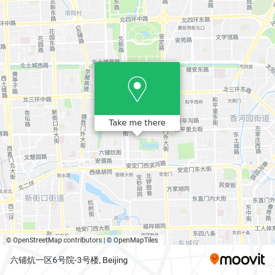 六铺炕一区6号院-3号楼 map