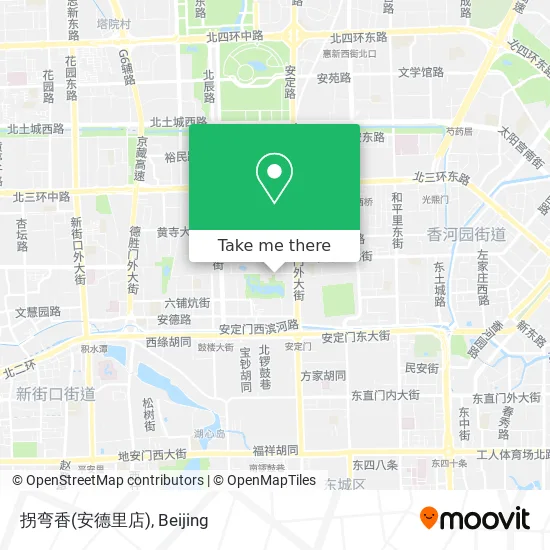 拐弯香(安德里店) map