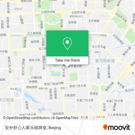 安外舒心人家乐棋牌室 map