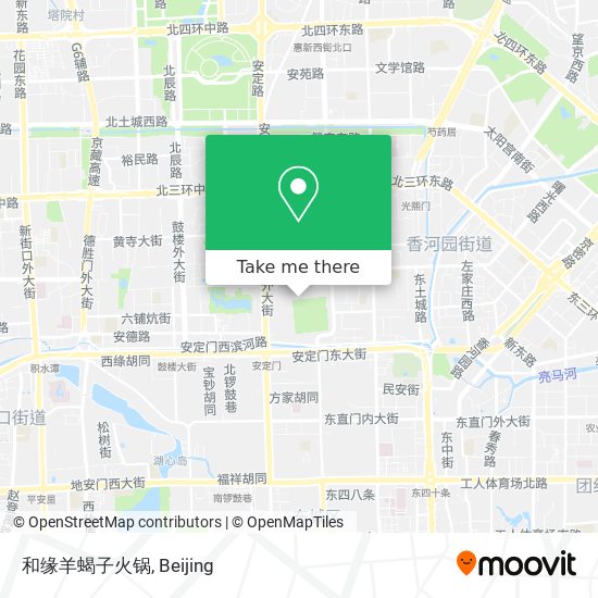 和缘羊蝎子火锅 map