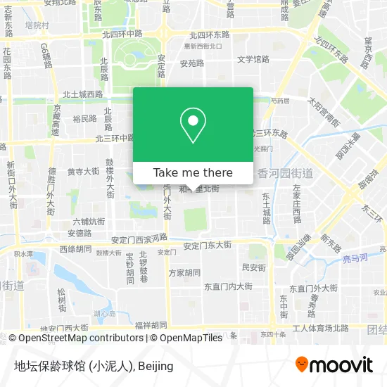 地坛保龄球馆 (小泥人) map