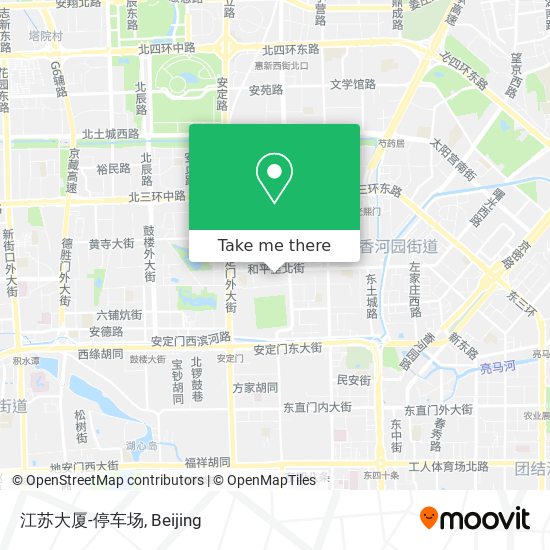 江苏大厦-停车场 map