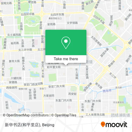 新华书店(和平里店) map