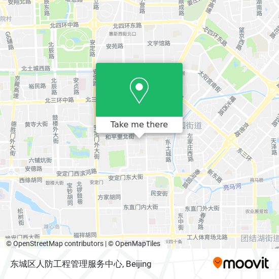 东城区人防工程管理服务中心 map