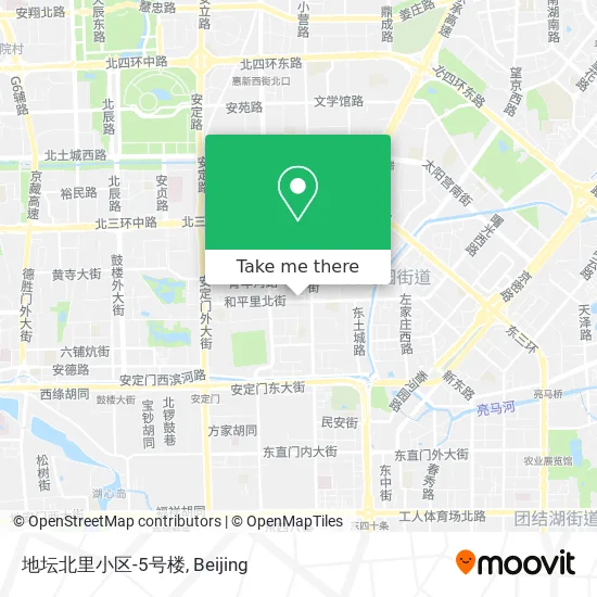 地坛北里小区-5号楼 map