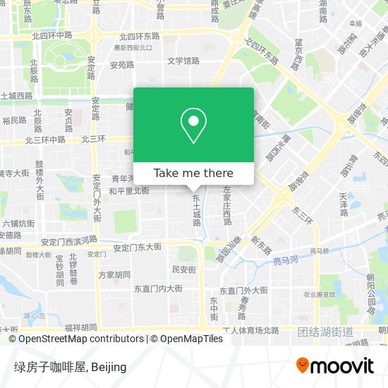 绿房子咖啡屋 map