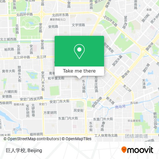 巨人学校 map