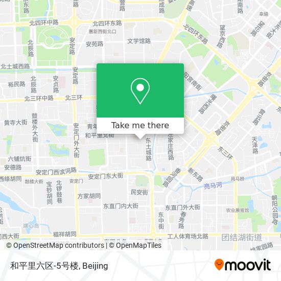 和平里六区-5号楼 map