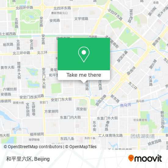 和平里六区 map