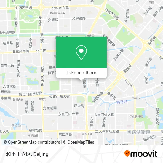 和平里六区 map