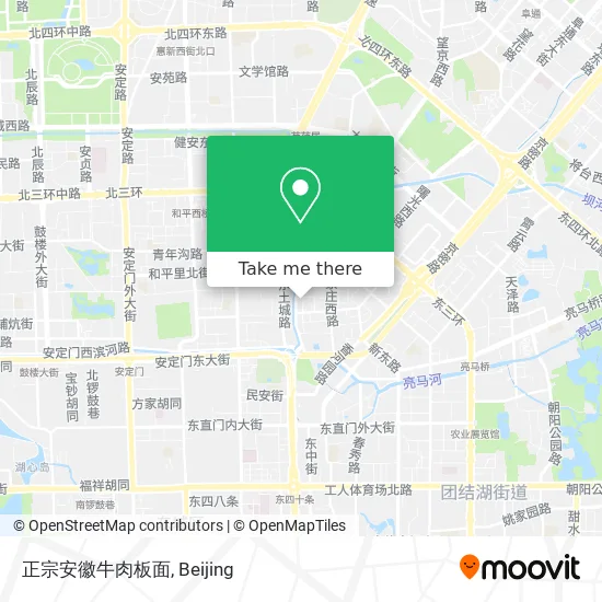 正宗安徽牛肉板面 map