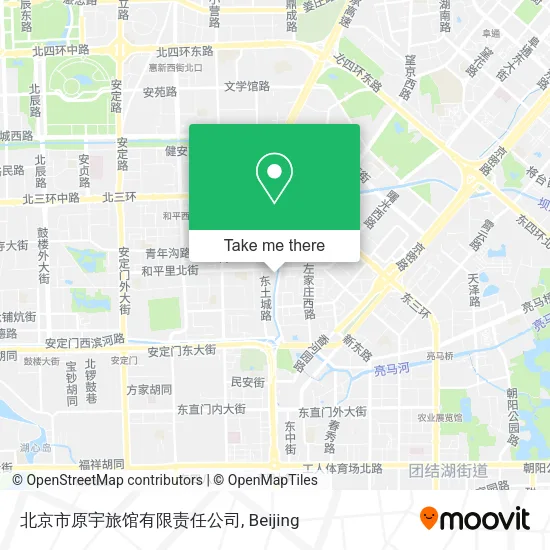 北京市原宇旅馆有限责任公司 map